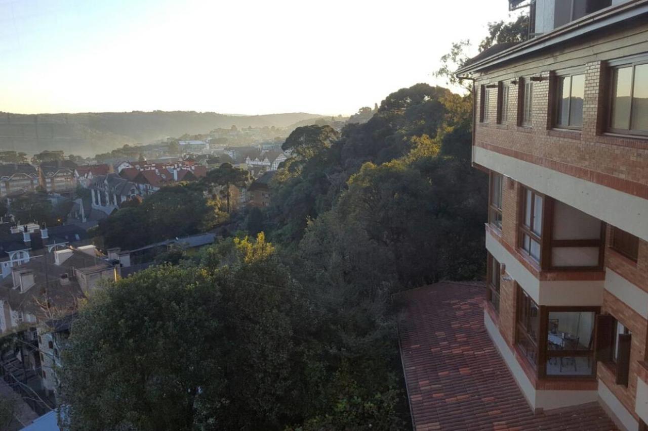 Belo Apartamento E Completo No Centro Com Vista Gramado Luaran gambar
