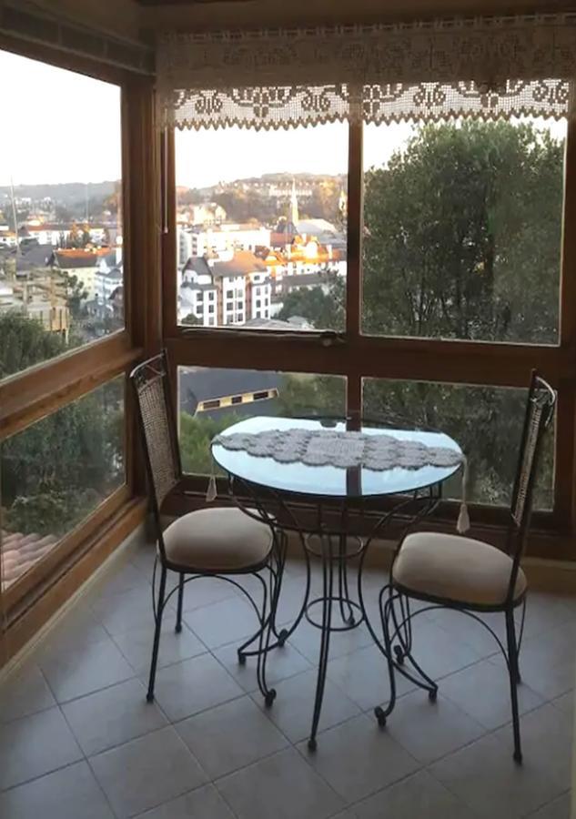 Belo Apartamento E Completo No Centro Com Vista Gramado Luaran gambar